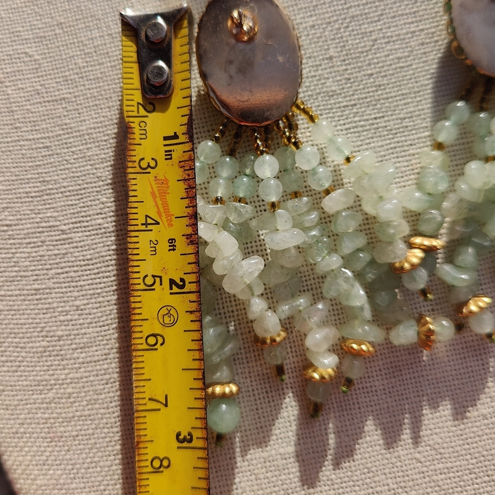 Vintage Jade Earrings - Picture 6 of 6